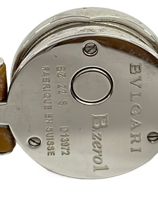 Bvlgari Watch Leather Shell Dial White